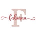Matriz de Bordado - Fabiana (fazemos Qualquer Nome)