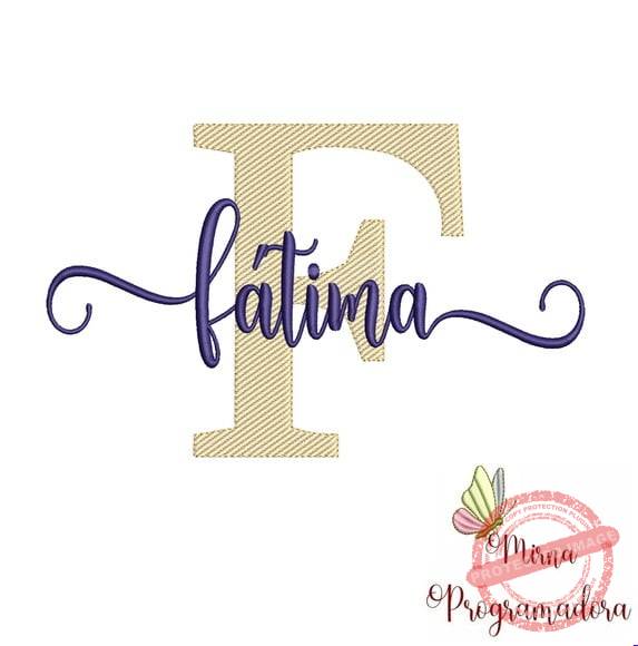 matriz-de-bordado-fatima-fazemos-qualquer-nome-elna Matriz de Bordado - Fatima (fazemos Qualquer Nome) - Imagem 1