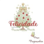 Matriz de Bordado - Felicidade