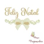 Matriz de Bordado - Feliz Natal