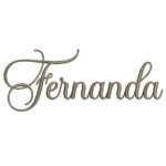 Matriz de Bordado - Fernanda (fazemos Qualquer Nome)