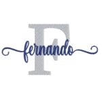 Matriz de Bordado - Fernando (fazemos Qualquer Nome)