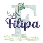 Matriz de Bordado - Filipa (fazemos Qualquer Nome)