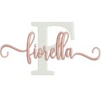 Matriz de Bordado - Fiorella (fazemos Qualquer Nome)