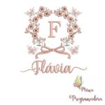 Matriz de Bordado - Flávia