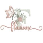 Matriz de Bordado - Fláviane (fazemos Qualquer Nome)