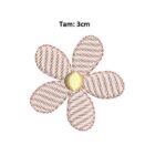 Matriz de Bordado - Flor Ripled