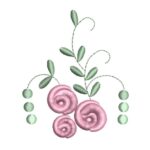 Matriz de Bordado Florzinha para Bordar