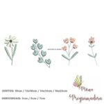Matriz de Bordado - Florzinhas