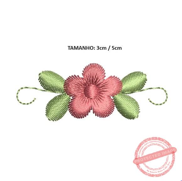 matriz-de-bordado-florzinhas-fazemos-qualquer-nome Matriz de Bordado - Florzinhas (fazemos Qualquer Nome) - Imagem 1