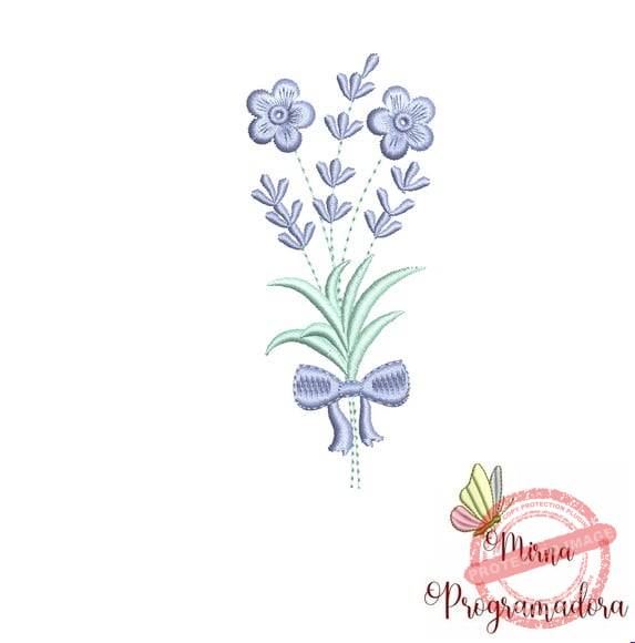 matriz-de-bordado-florzinhas-lavanda-dst Matriz de Bordado Florzinhas Lavanda - Imagem 1