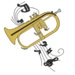 Matriz de Bordado - Flugelhorn