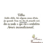 Matriz de Bordado - Frase Filho