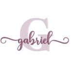 Matriz de Bordado - Gabriel (fazemos Qualquer Nome)