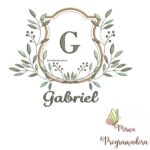 Matriz de Bordado - Gabriel(fazemos Qualquer Nome)