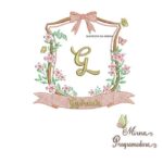 Matriz de Bordado - Gabriela Brasao Raminho Flores