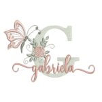 Matriz de Bordado - Gabriela (fazemos Qualquer Nome)