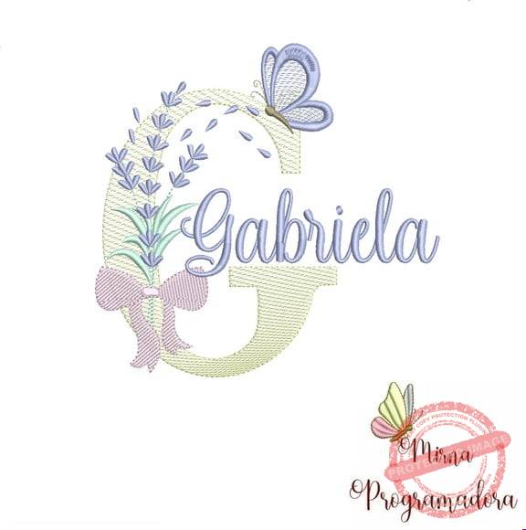 matriz-de-bordado-gabriela-lavanda-bordadeira Matriz de Bordado - Gabriela Lavanda - Imagem 1