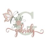 Matriz de Bordado - Gabriely (fazemos Qualquer Nome)