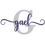 Matriz de Bordado - Gael (fazemos Qualquer Nome)