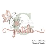 Matriz de Bordado - Gratidão
