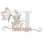 Matriz de Bordado - Hadassa (fazemos Qualquer Nome)