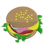 Matriz de Bordado - Hamburger