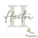 Matriz de Bordado - Heitor (fazemos Qualquer Nome)