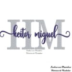 Matriz de Bordado - Heitor Miguel (fazemos Qualquer Nome)