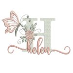 Matriz de Bordado - Helen (fazemos Qualquer Nome)