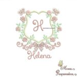 Matriz de Bordado - Helena (fazemos Qualquer Nome)