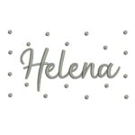 Matriz de Bordado - Helena (fazemos Qualquer Nome)