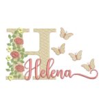 Matriz de Bordado - Helena (fazemos Qualquer Nome)