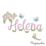 Matriz de Bordado - Helena (fazemos Qualquer Nome)