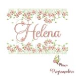 Matriz de Bordado Helena