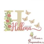Matriz de Bordado - Hellena (fazemos Qualquer Nome)