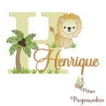 Matriz de Bordado - Henrique (fazemos Qualquer Nome)