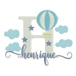 Matriz de Bordado - Henrique (fazemos Qualquer Nome)