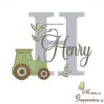 Matriz de Bordado Henry