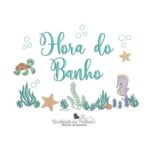 Matriz de Bordado - Hora do Banho