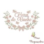 Matriz de Bordado - Hora do Banho