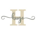 Matriz de Bordado - Hugo (fazemos Qualquer Nome)