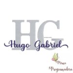 Matriz de Bordado - Hugo Gabriel (fazemos Qualquer Nome)