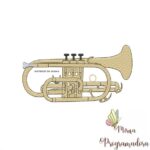 Matriz de Bordado - Instrumento Musical Cornet