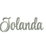 Matriz de Bordado - Iolanda (fazemos Qualquer Nome)