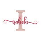 Matriz de Bordado - Isabela (fazemos Qualquer Nome)