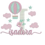 Matriz de Bordado - Isadora (fazemos Qualquer Nome)