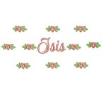 Matriz De Bordado - Isis