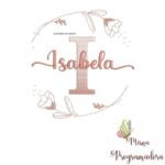 Matriz de Bordado - Izabela (fazemos Qualquer Nome)