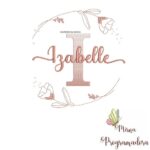 Matriz de Bordado - Izabelle (fazemos Qualquer Nome)
